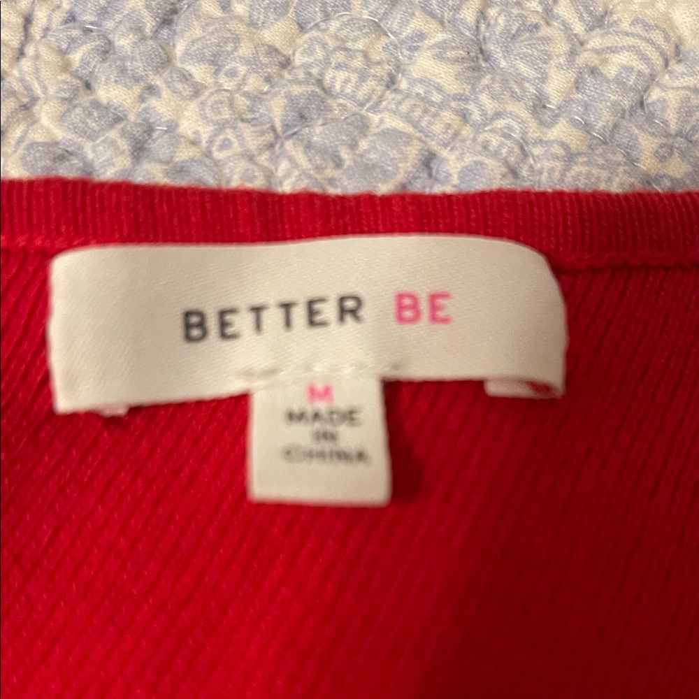 Better Be Bold Red Womens Bodysuit - Picture 2 of 5